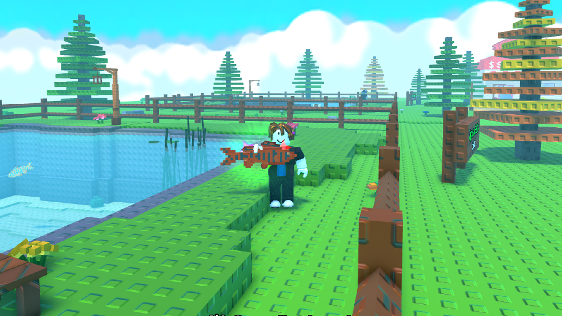 Rainbow mutation fish (Image Via Roblox Corporation)