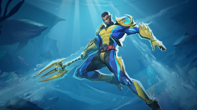 Namor Retro X-Uniform Costume Marvel Rivals