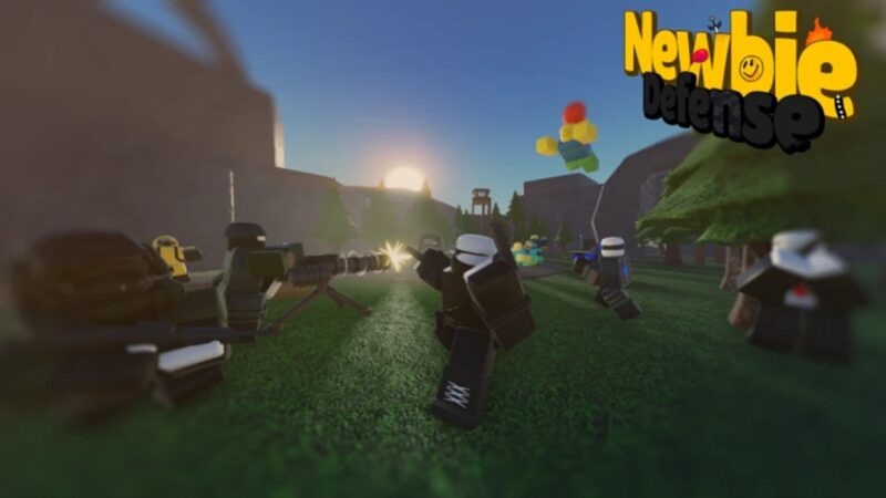 How to play Newbie Defense (Image via Roblox)
