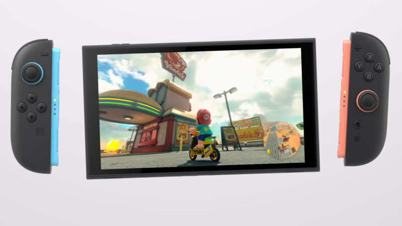 Picture describing how the Nintendo Switch 2 has detachable Joy-Cons