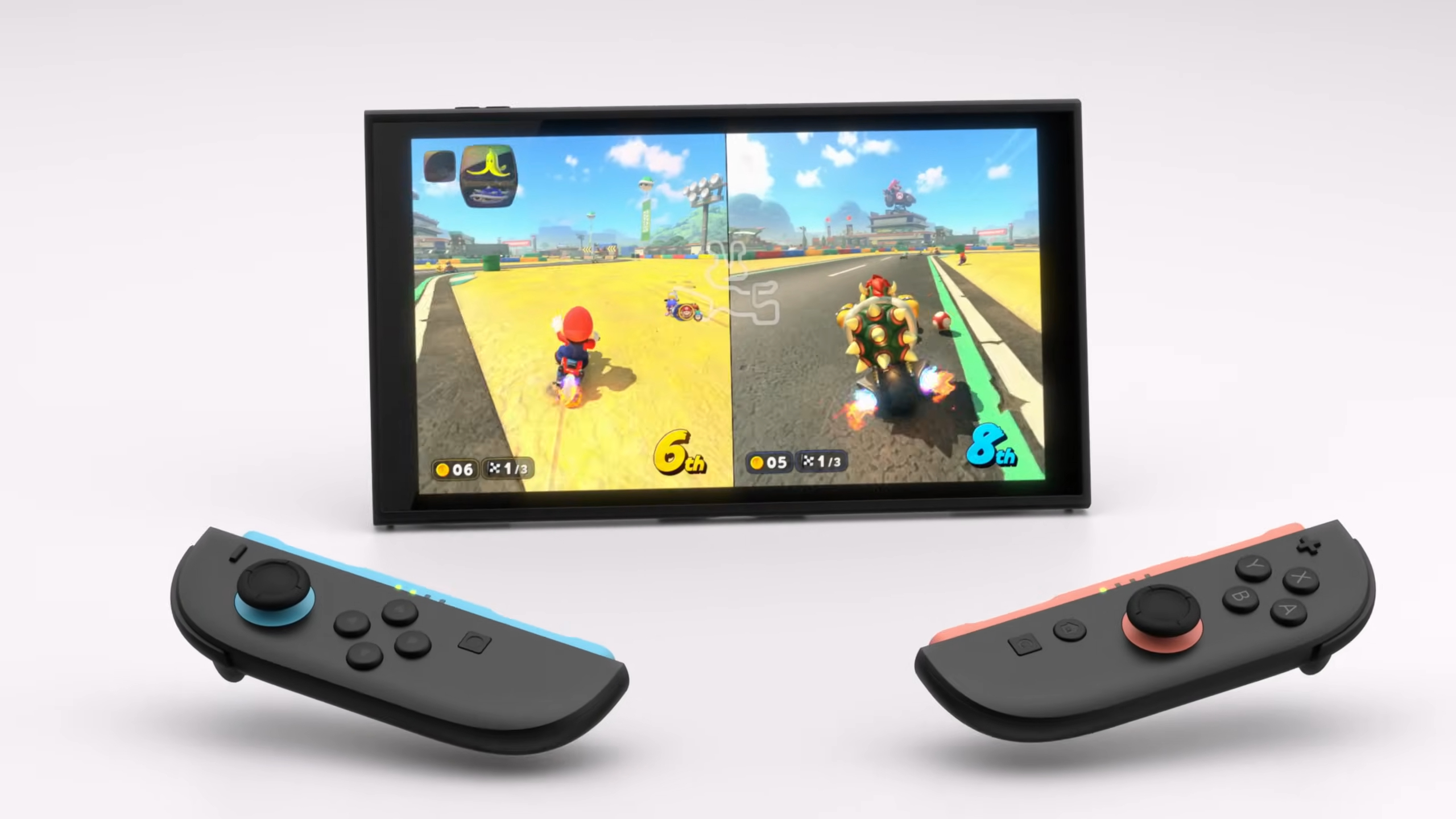 Picture of Nintendo Switch 2 with detachable Joy Cons