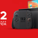 Picture of Nintendo Switch 2 connected to a TV