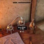 Alchemy apparatus setup (Image via Bethesda)