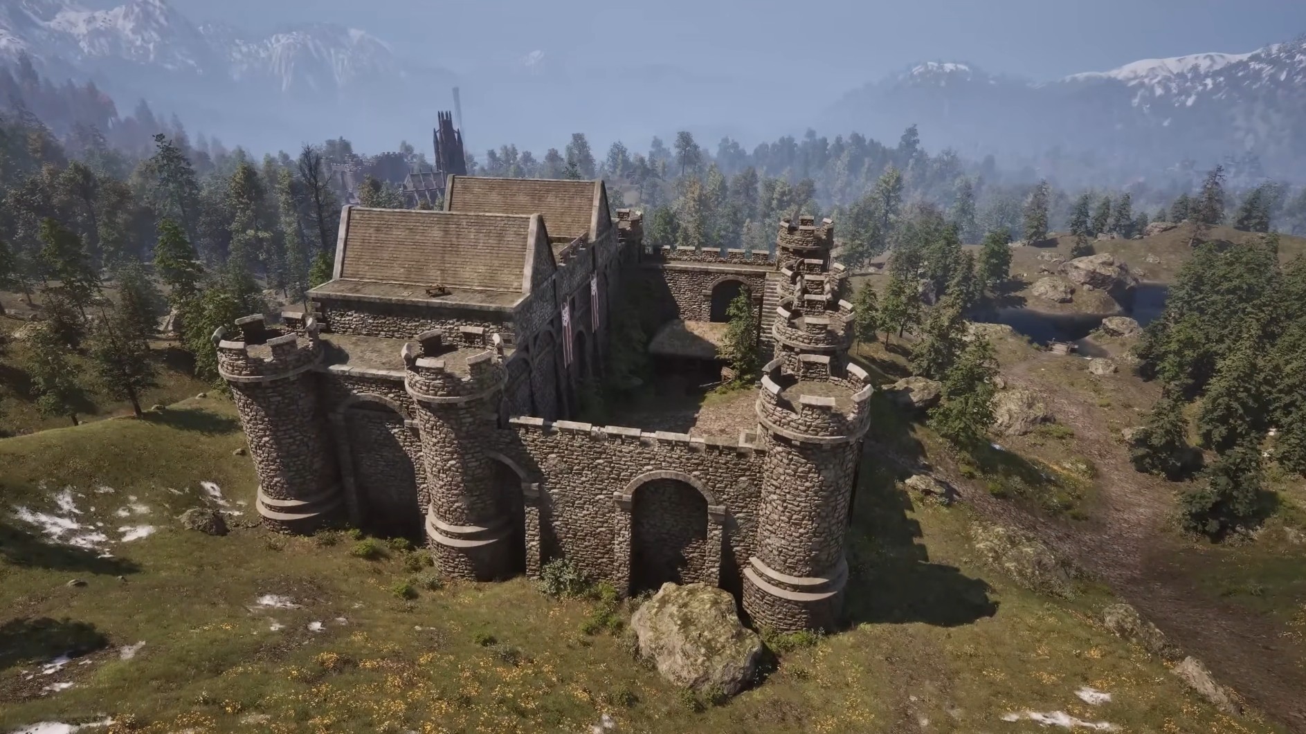 Battlehorn Castle Houses Oblivion Remastered
