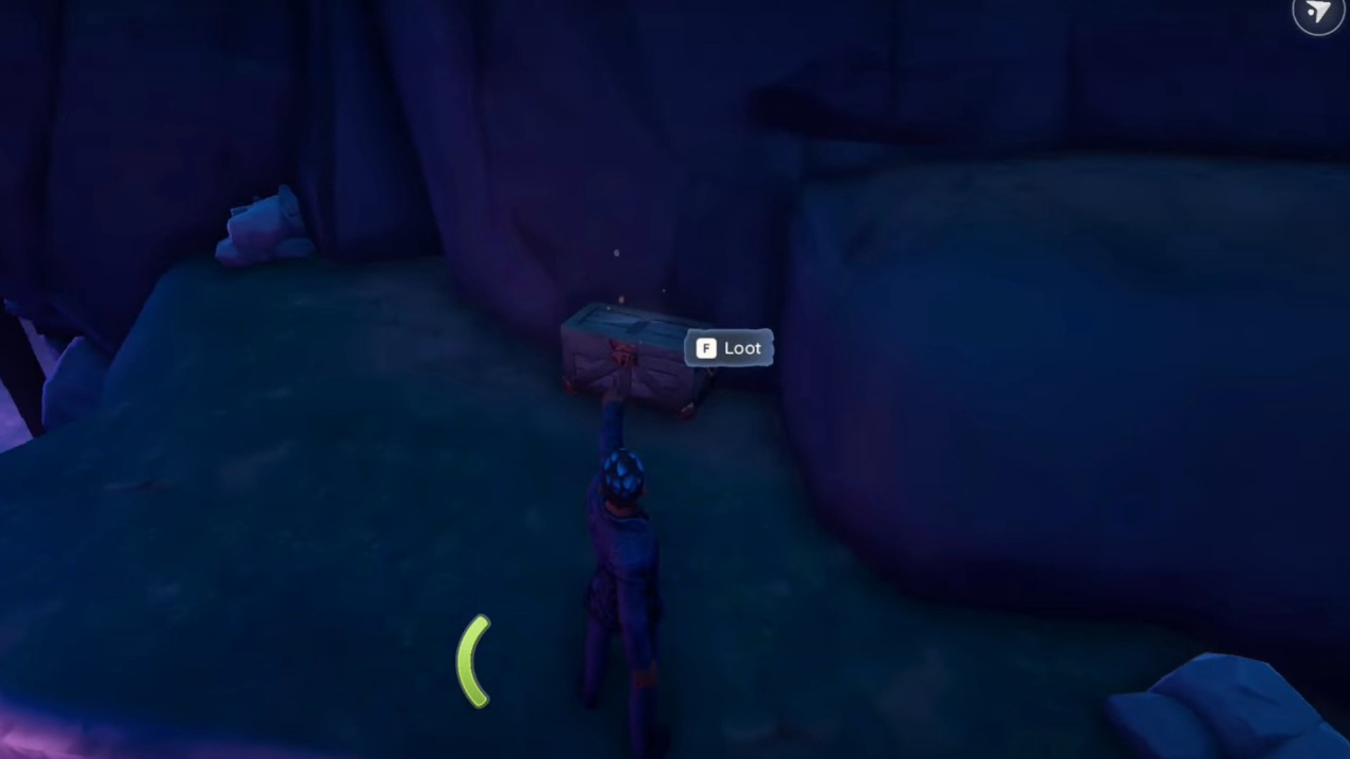 One of the Elderwood treasure chests