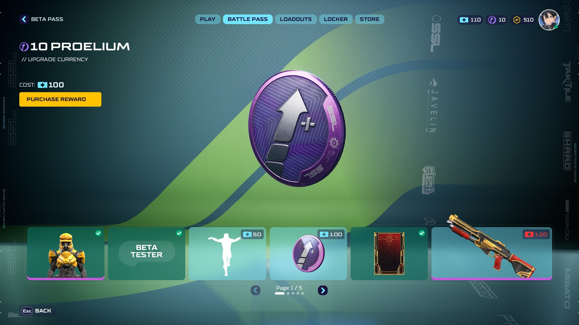 Proelium in Splitgate 2 (Source: 1047 Games)
