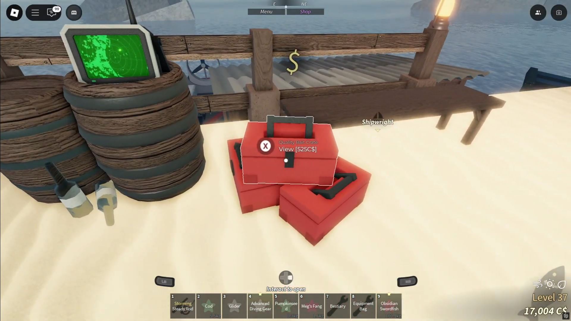 Quality Bait Crate (Image via Roblox)