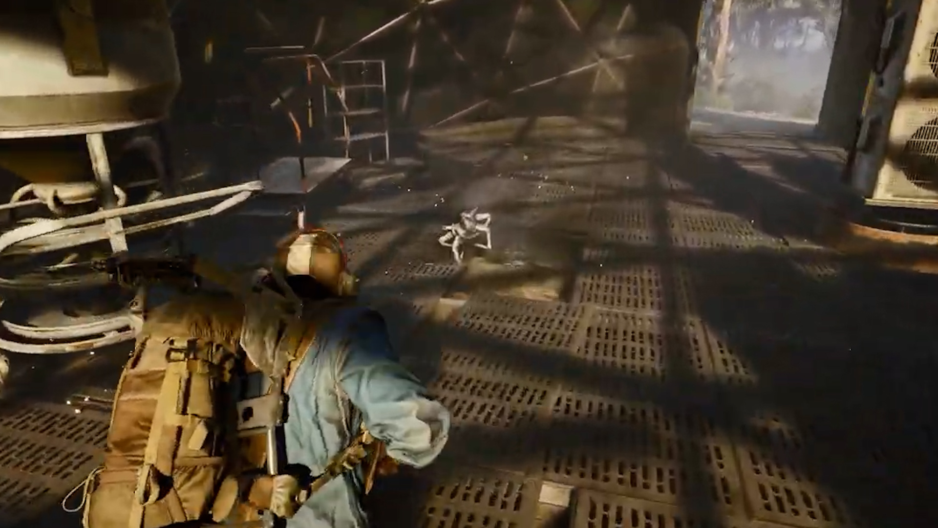 A spider-like enemy (Source: Embark Studios / YT@ZelexFPS)