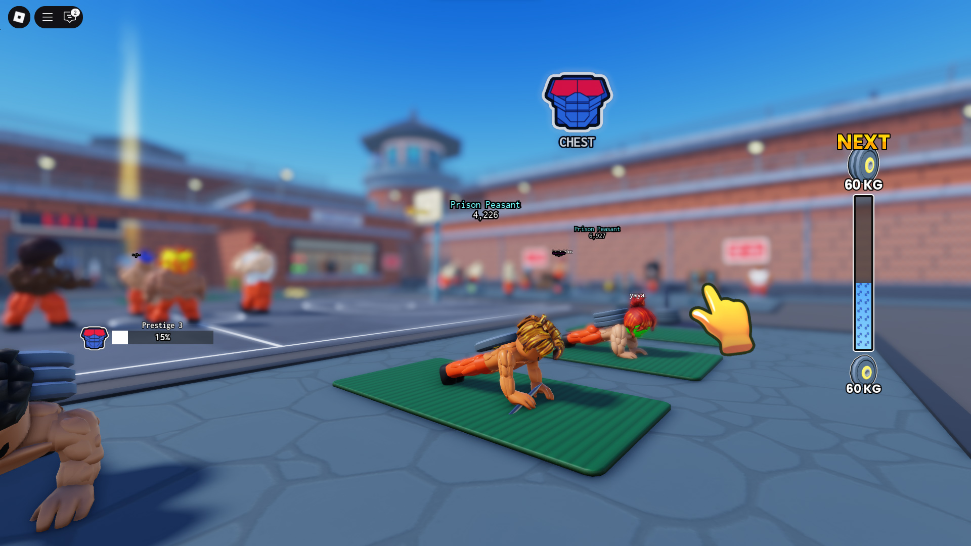 Get your reps in! (Image via Roblox Corporation)