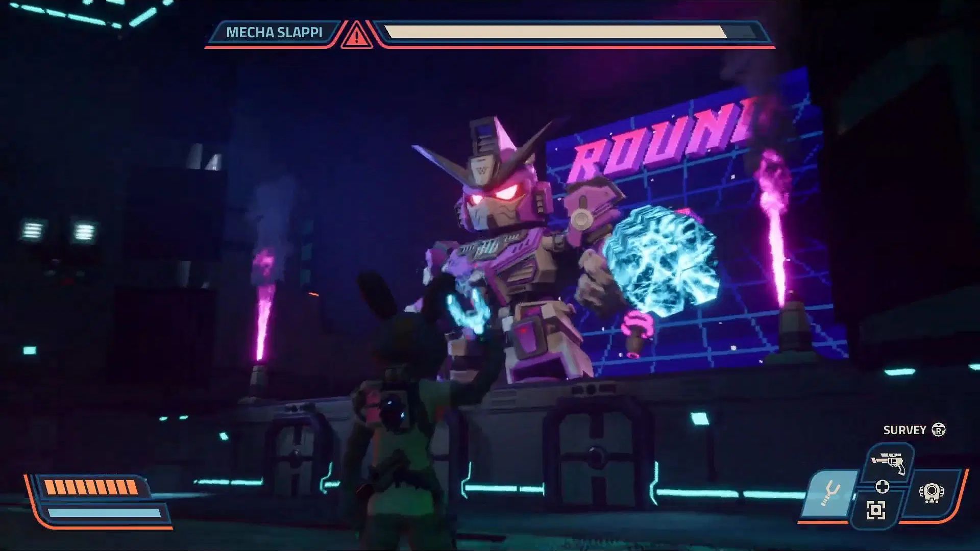 Revenge of the Savage Planet Mecha Slappi Ending