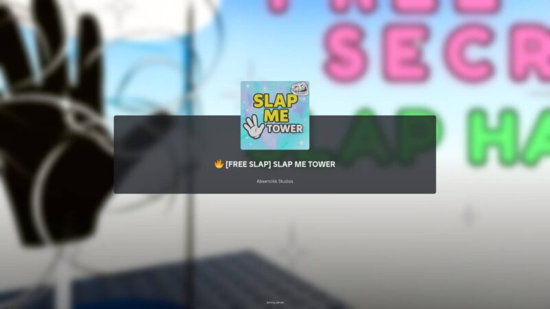 Codes for SLAP ME TOWER