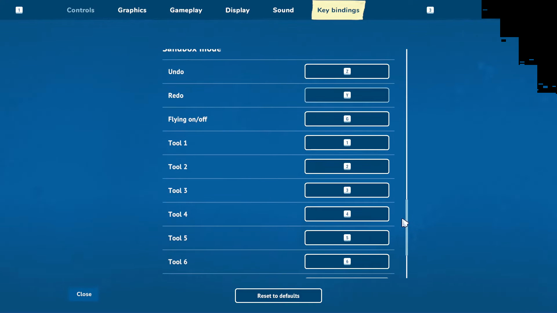 The default button is Z (Image via Frozen District)