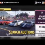 Start Auction in Forza Horizon 5