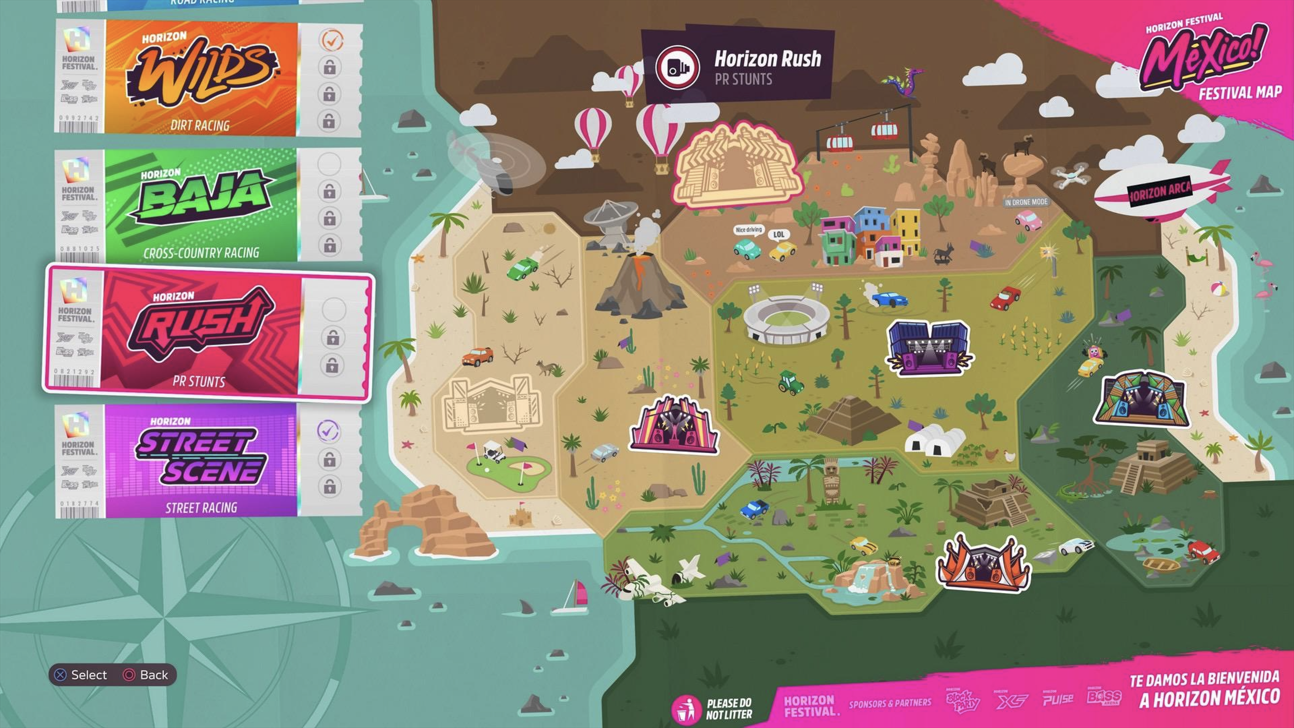 Complete the adventure chapters for the Horizon Rush outpost (Image via Xbox Game Studios | Deltia's Gaming)