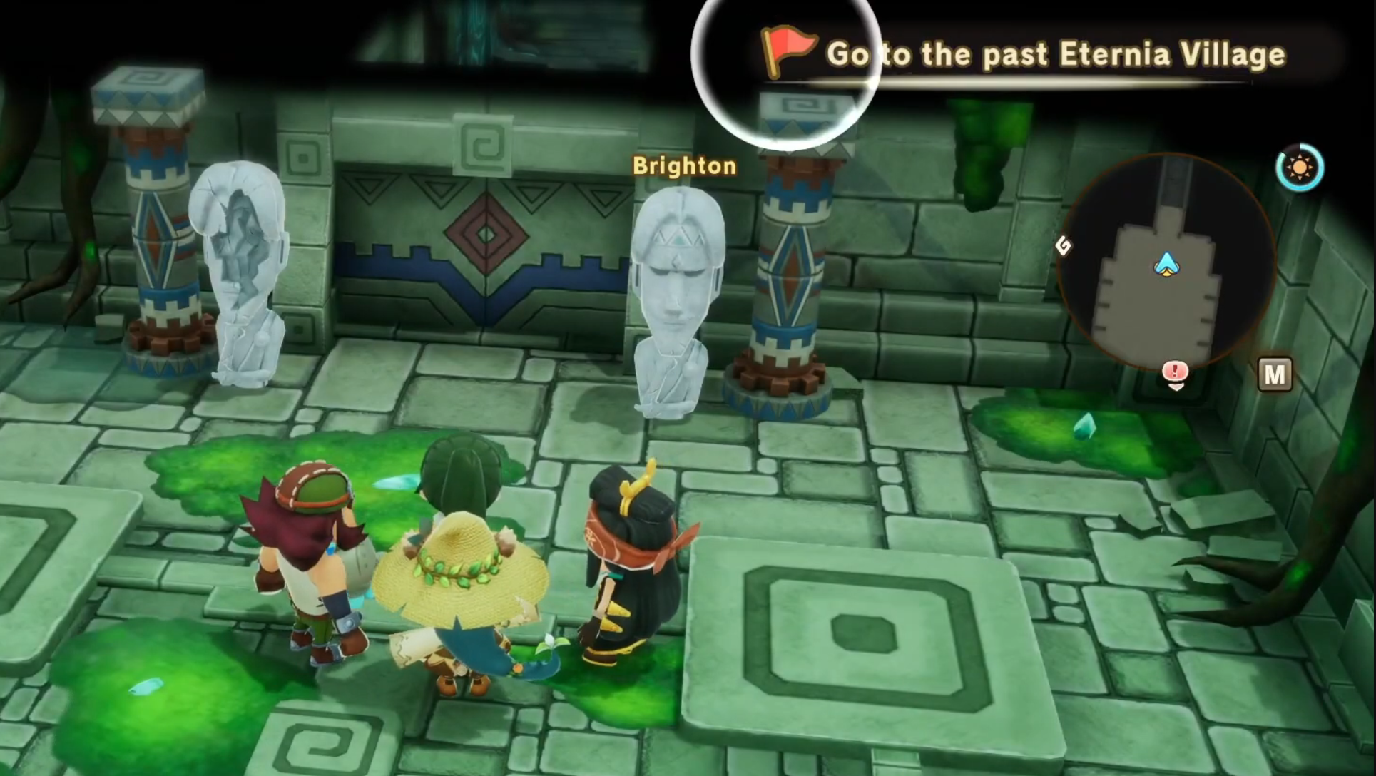 Fix the statue