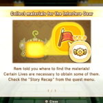 Collect Materials for Interfere Gear