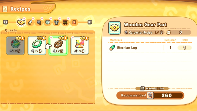 Wooden Gear Part