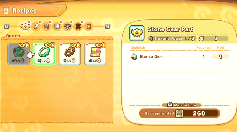 Stone Gear Part