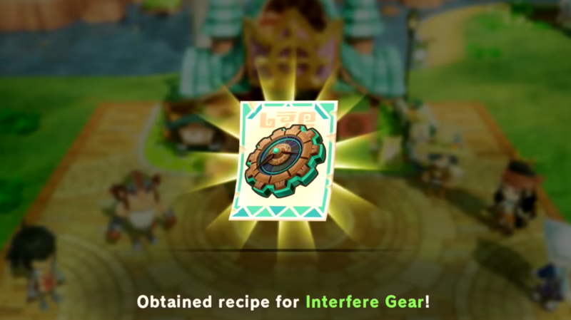 Interfere Gear in Fantasy Life i