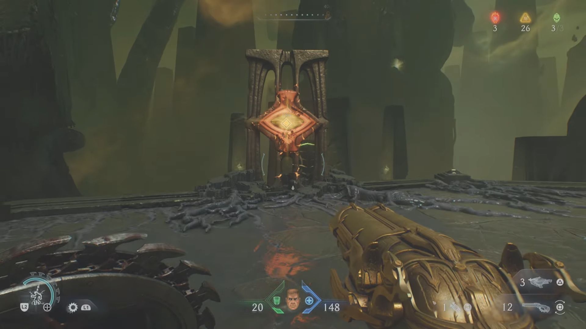 Opening the portal at last (Image via Bethesda | Deltias Gaming)