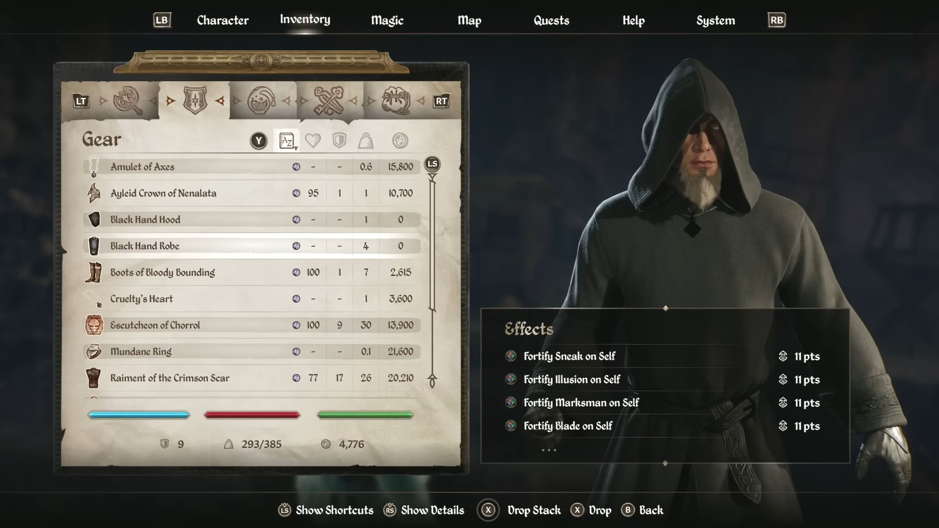 The Black Robes are ideal for stealth