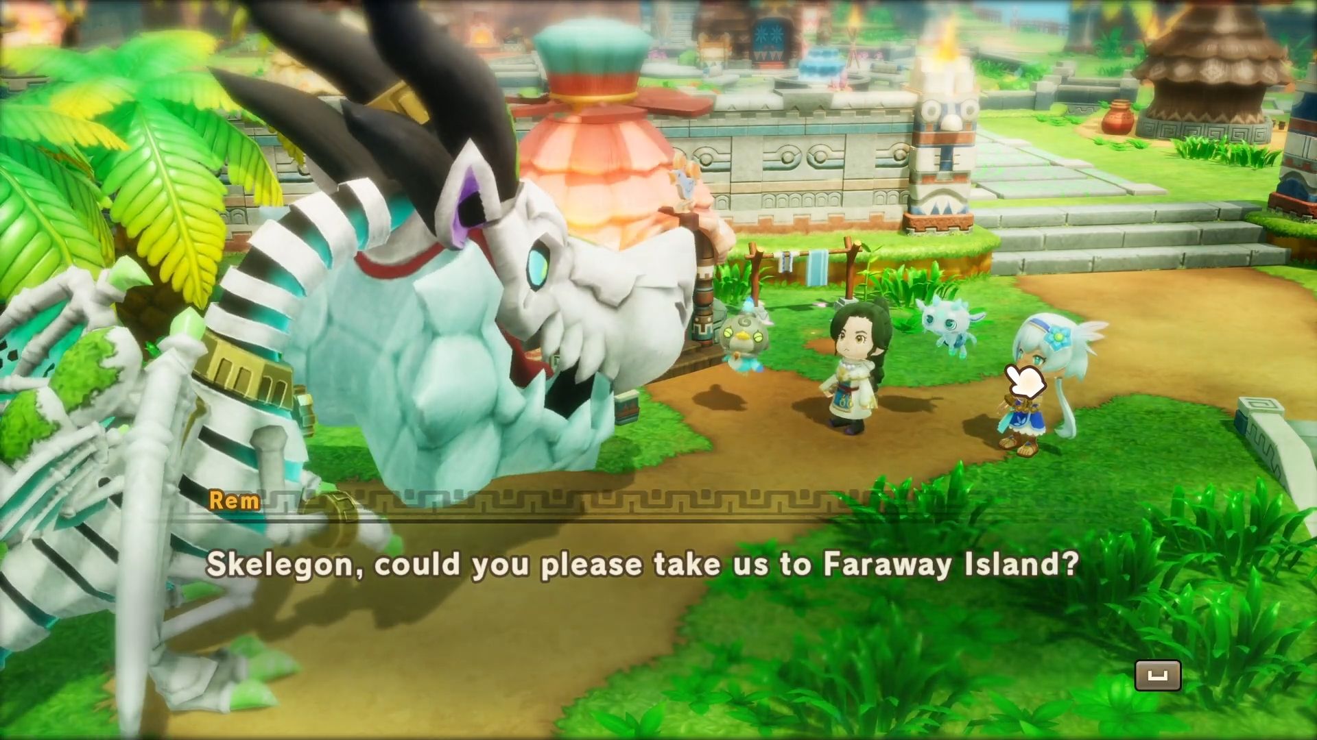 Skelegon in Fantasy Life i