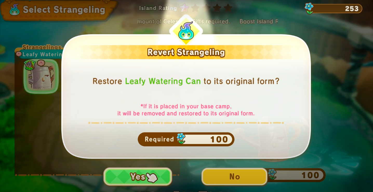 Pino return to normal in Fantasy Life i: The Girl Who Steals Time