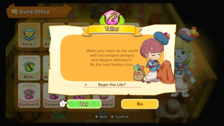 All Tailor Life Challenges in Fantasy Life i: The Girl Who Steals Time