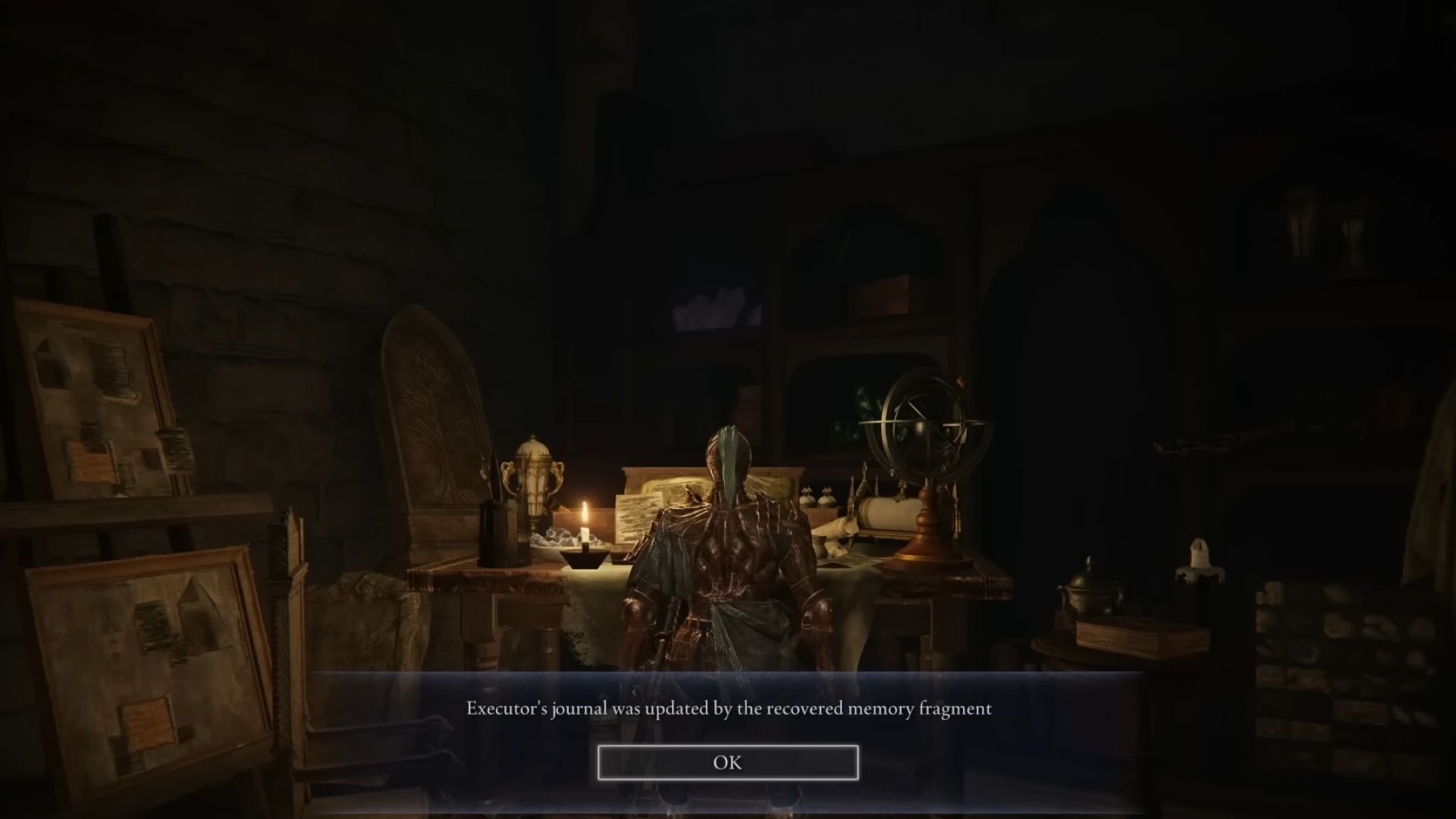 Executor's Journal entry