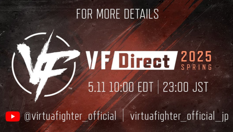 Virtua Fighter Direct 2025 Spring Announcement