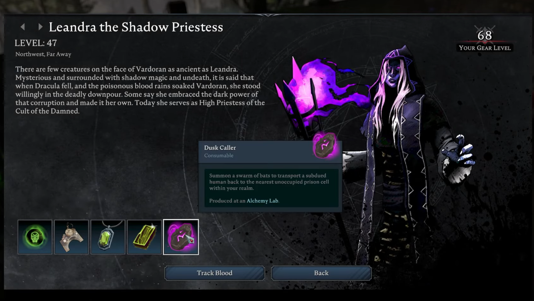 Leandra the Shadow Priestess