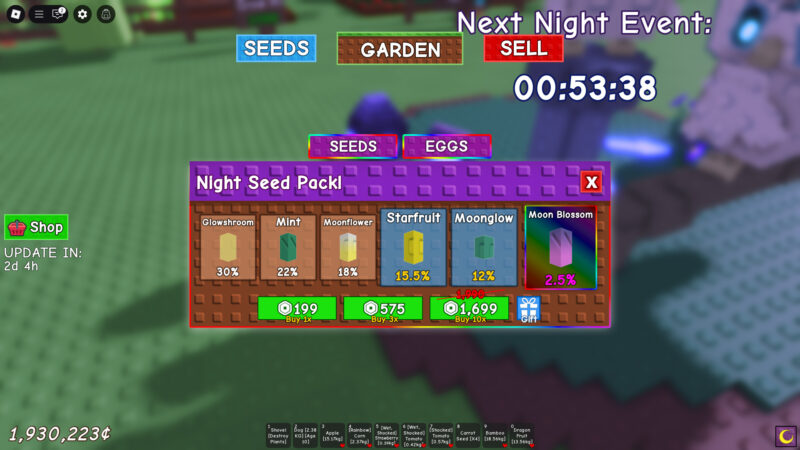 Seed Pack (Image via Roblox | Grow a Garden Wiki)