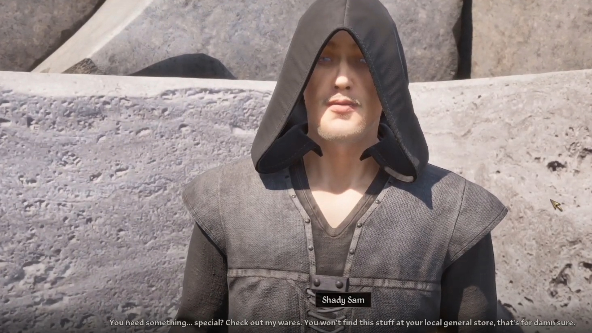Shady Sam in the game