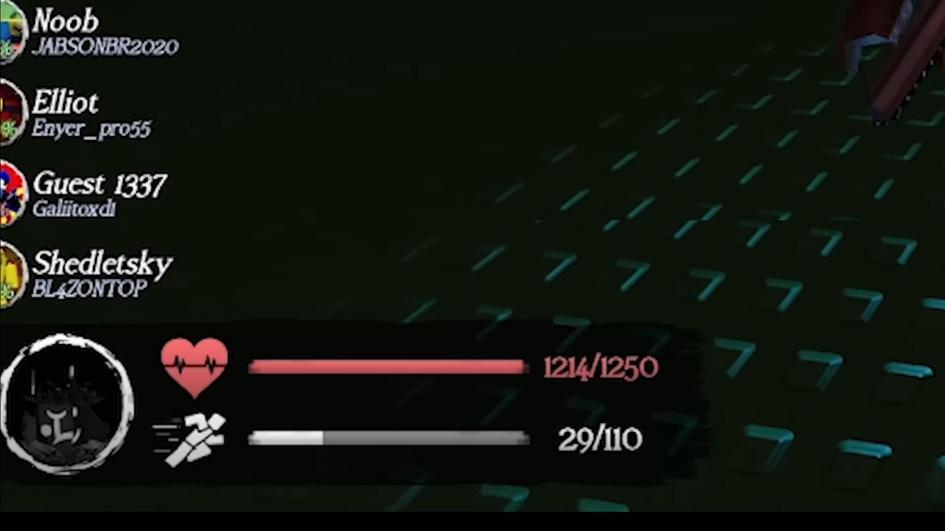 Stamina bar (Image via Roblox)
