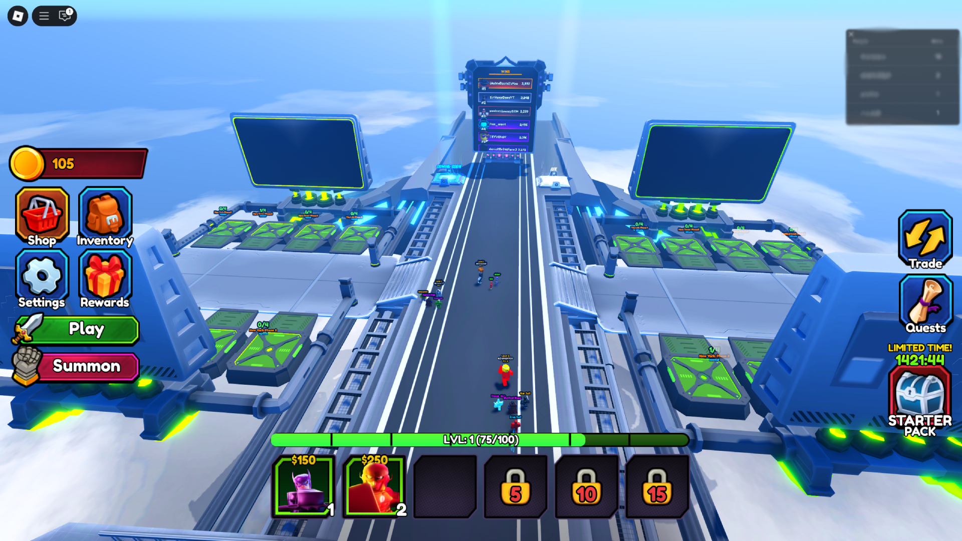 How to play SuperHero Tower Defense