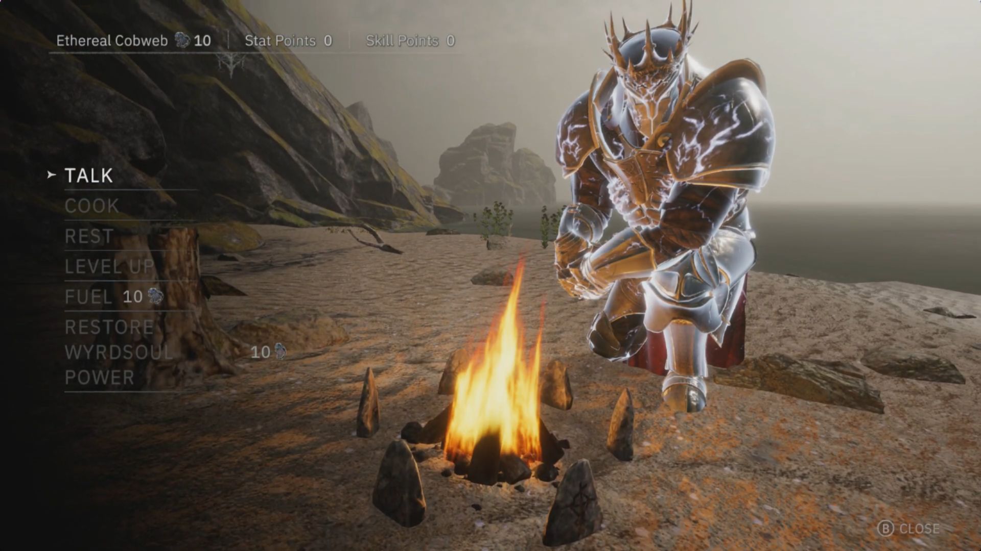 Tainted Grail The Fall of Avalon has a bonfire mechanic