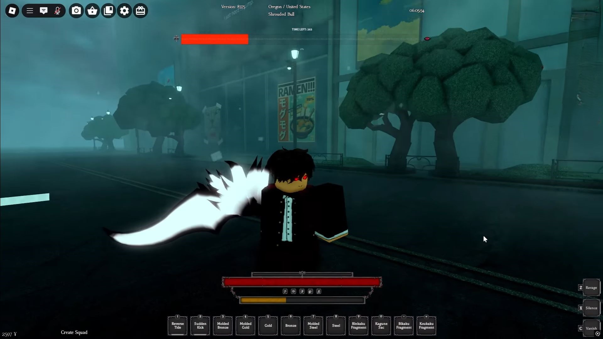 Takizawa in GHOUL://RE (Image via Roblox)