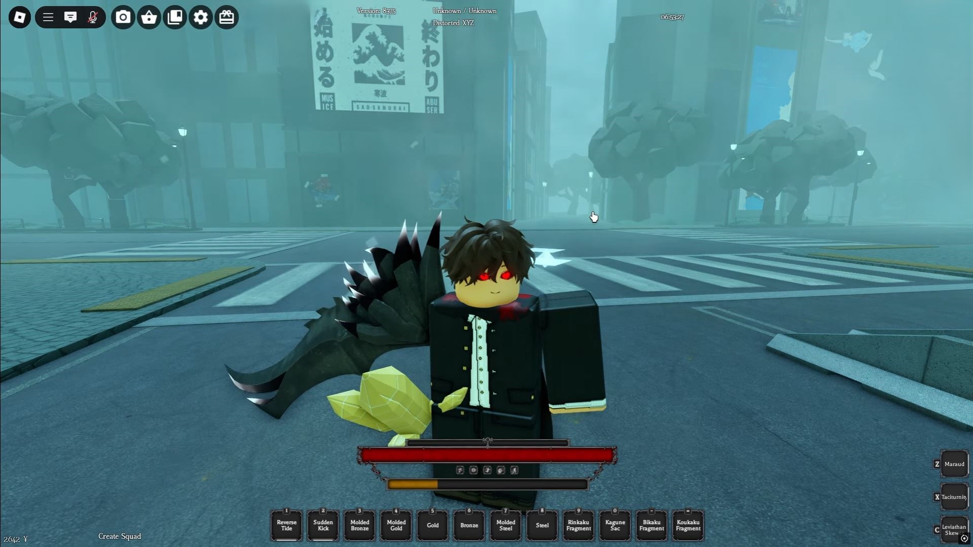 Takizawa V2 in GHOUL://RE (Image via Roblox)