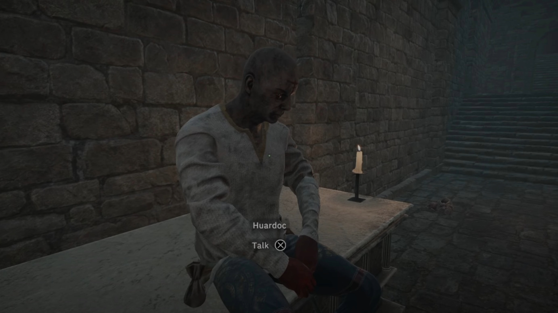 Talk to Huardoc after dealing with the Necromancer
