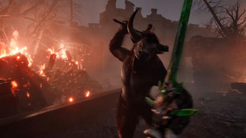 Many enemies will wield weapons against you (Image via Bethesda Softworks)