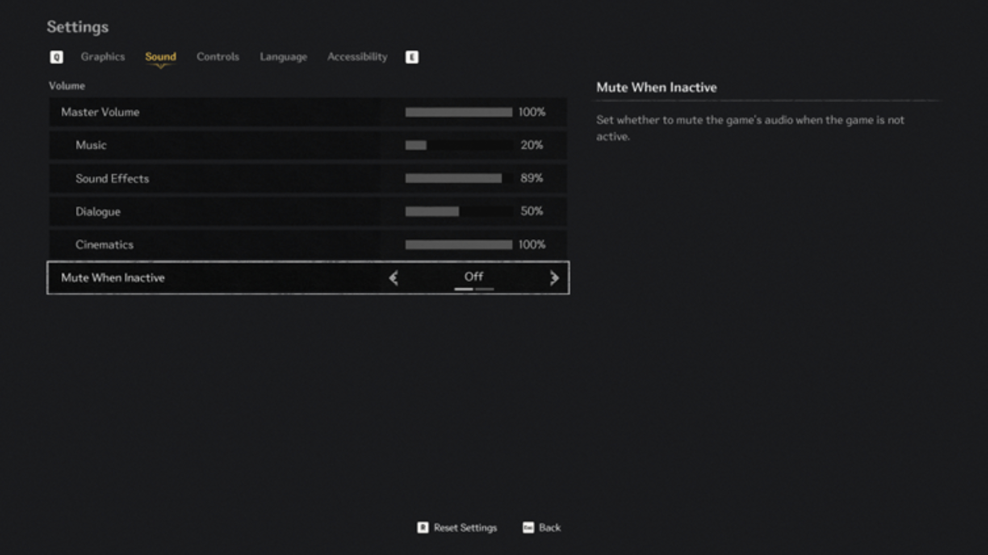 You can mute game audio via settings (Image via Neople)