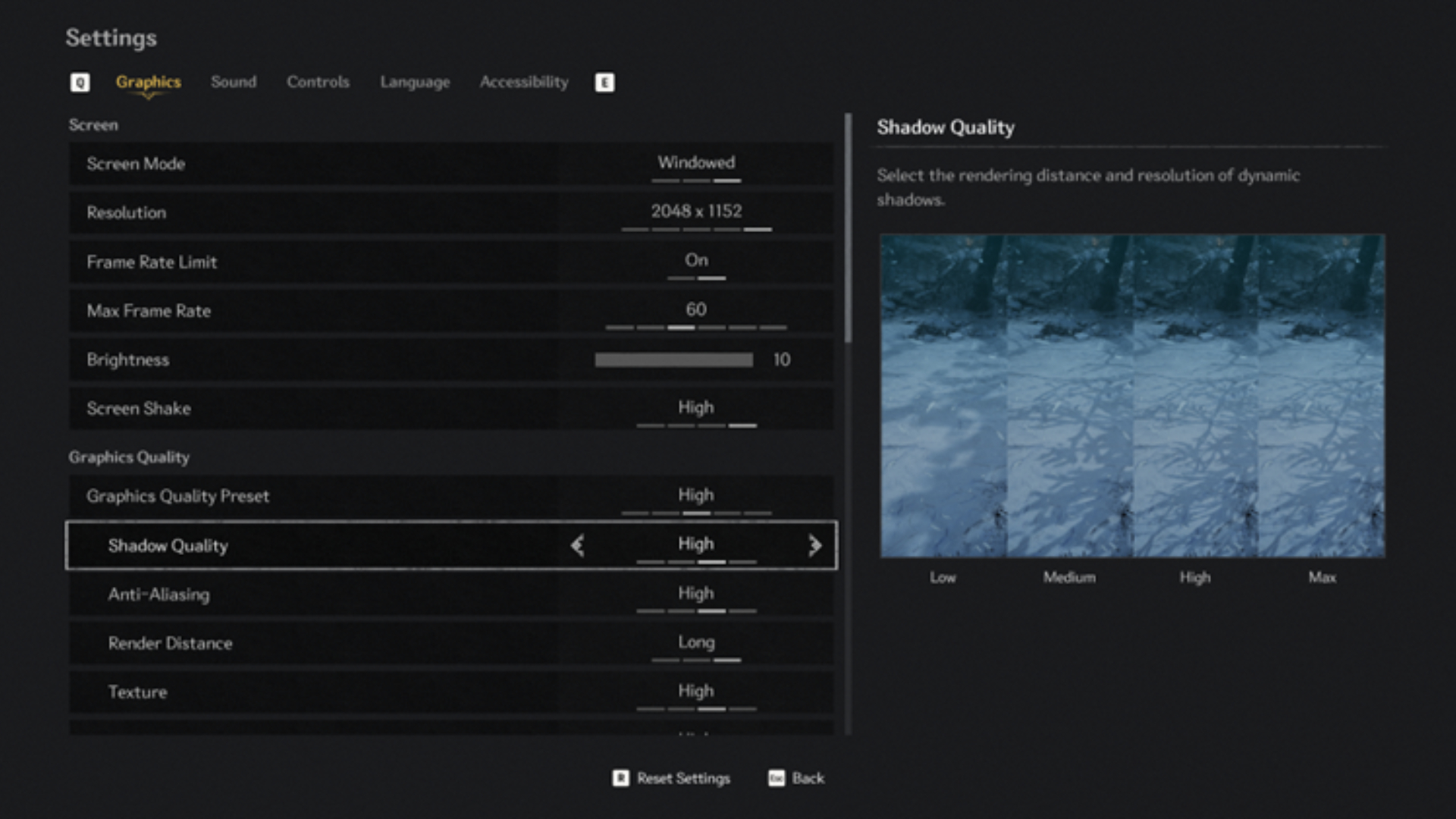 Changes made to Global Illumination preview (Image via Neople)