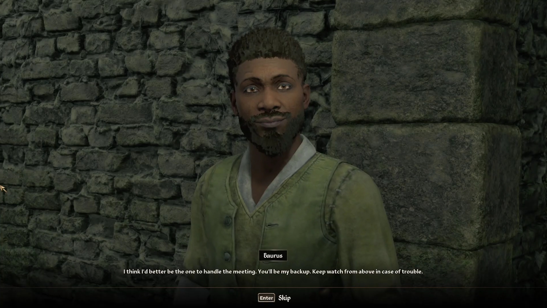 Let Baurus meet the Sponsor (Image via Bethesda)