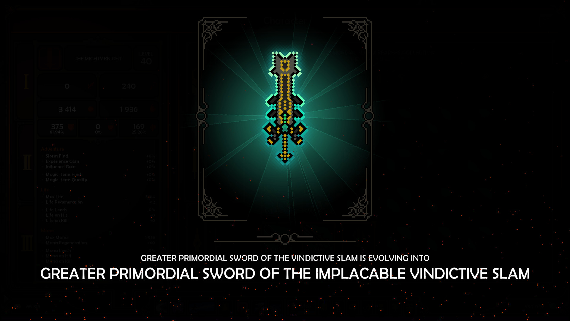Unlocking a Primordial Slorm Reaper (Image via Slormite Studios)
