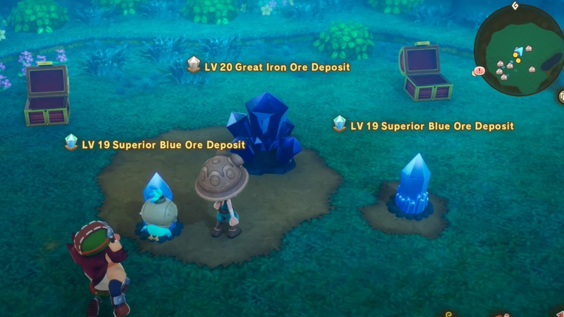 The ore inside the Lulab Forest