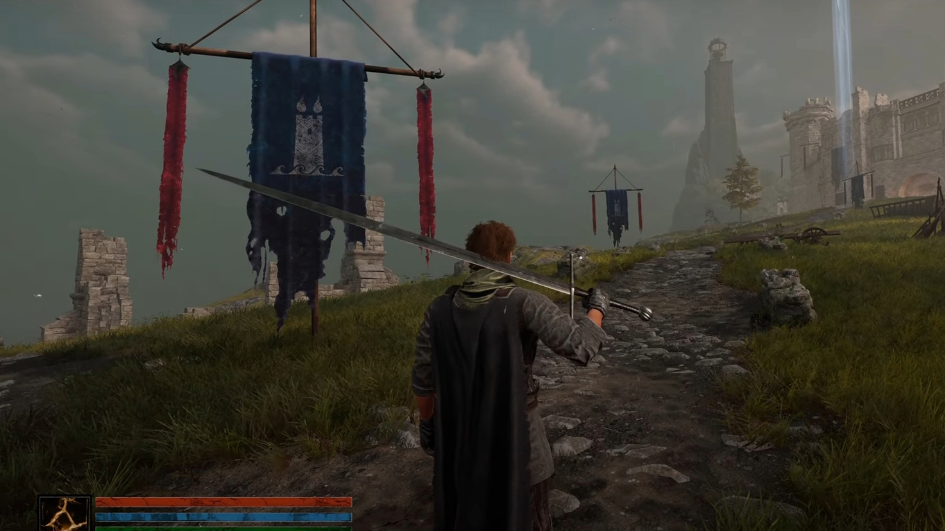 Third-person mode gameplay