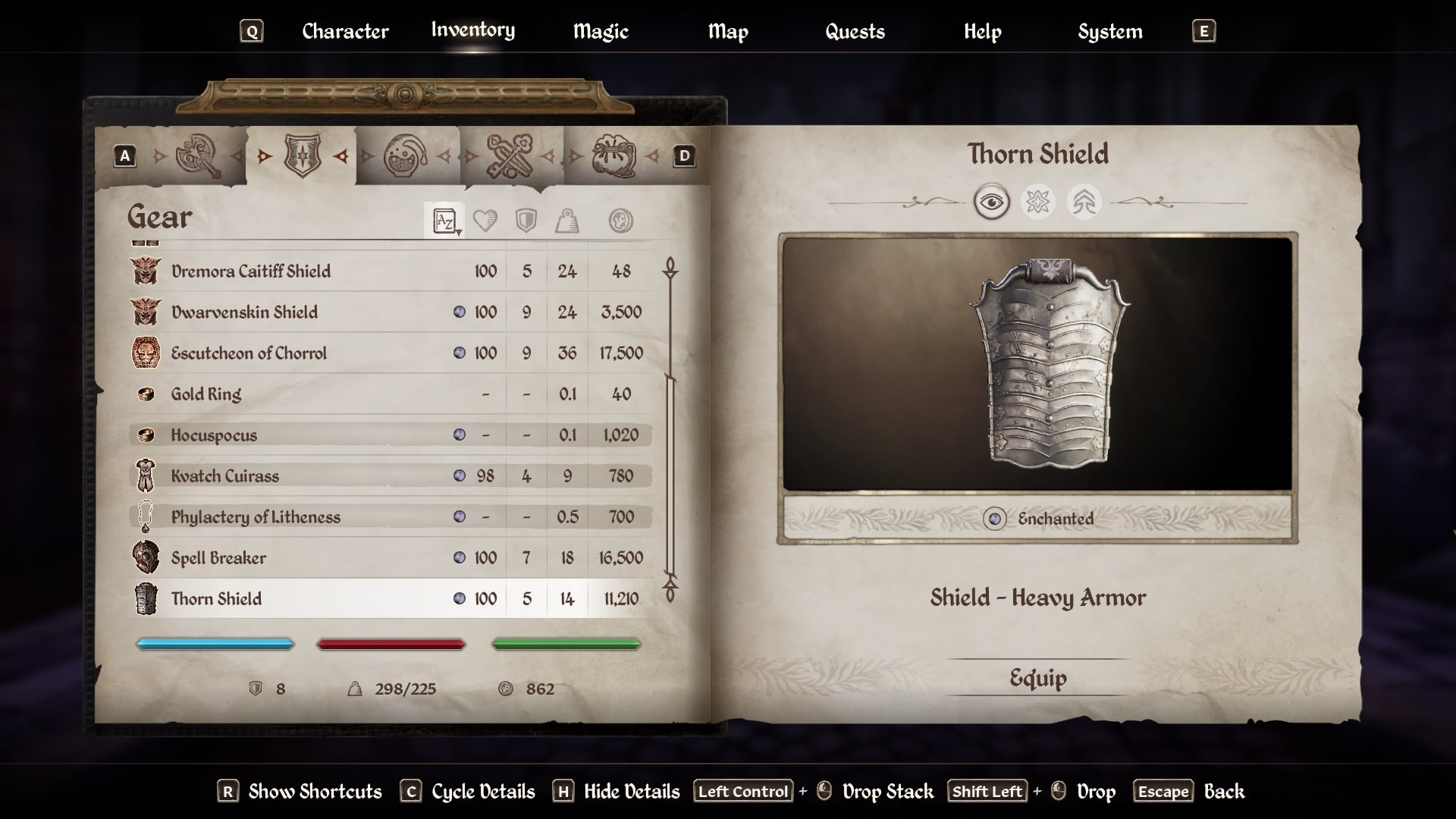 Thorn Shield
