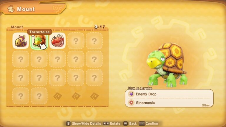 Tortoise Mount in Fantasy Life i