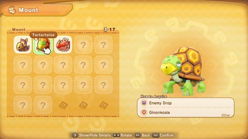 Tortoise Mount in Fantasy Life i