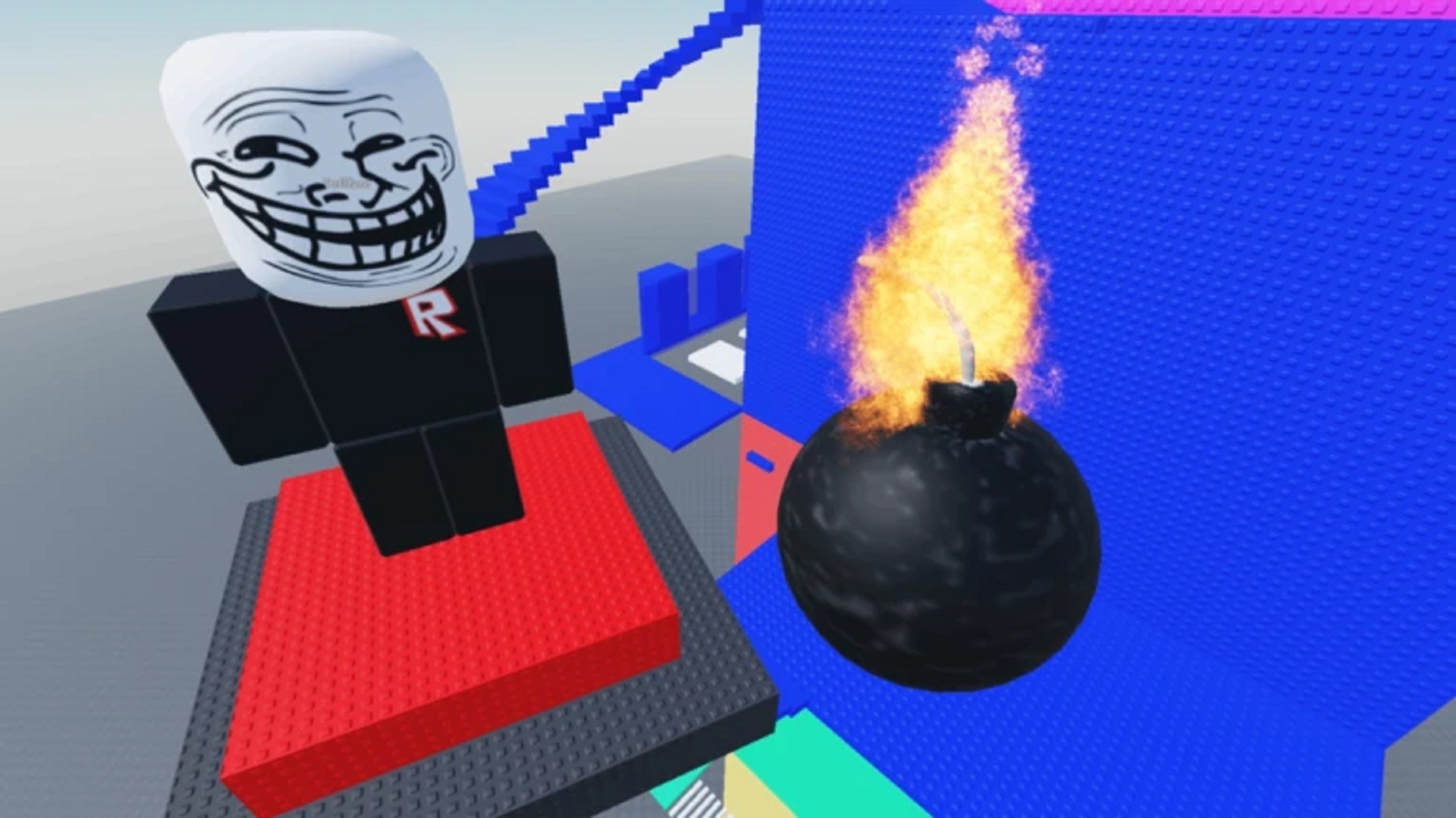 How to play Troll Pinning Tower (Image via Roblox)